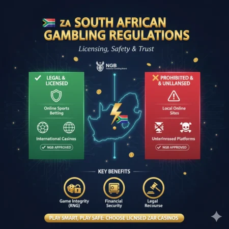 📜 South African Gambling Regulations: Licensing and Safety