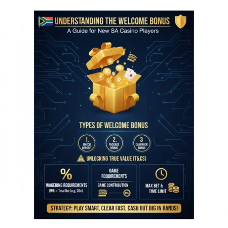 📖 Understanding the Welcome Bonus: A Guide for New SA Casino Players