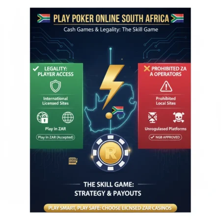 ♦️Play Poker Online South Africa: Cash Games and Legality