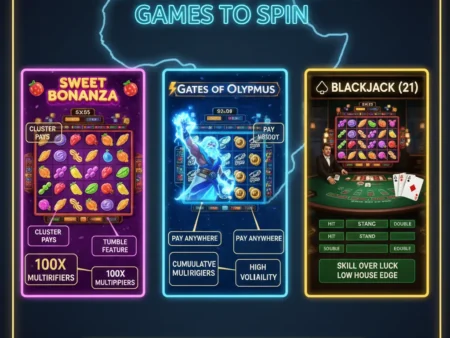 🇿🇦 Slots vs. Strategy: Sweet Bonanza, Gates of Olympus, and Online Blackjack